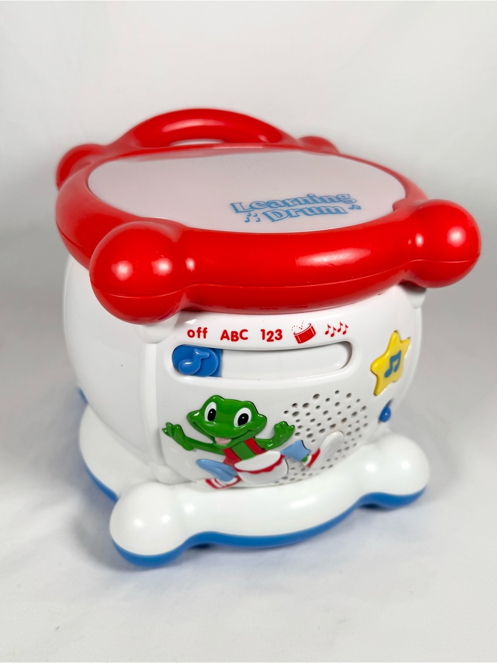 LeapFrog Learning Drum, 2001 Educational Musical Toy (Works!)